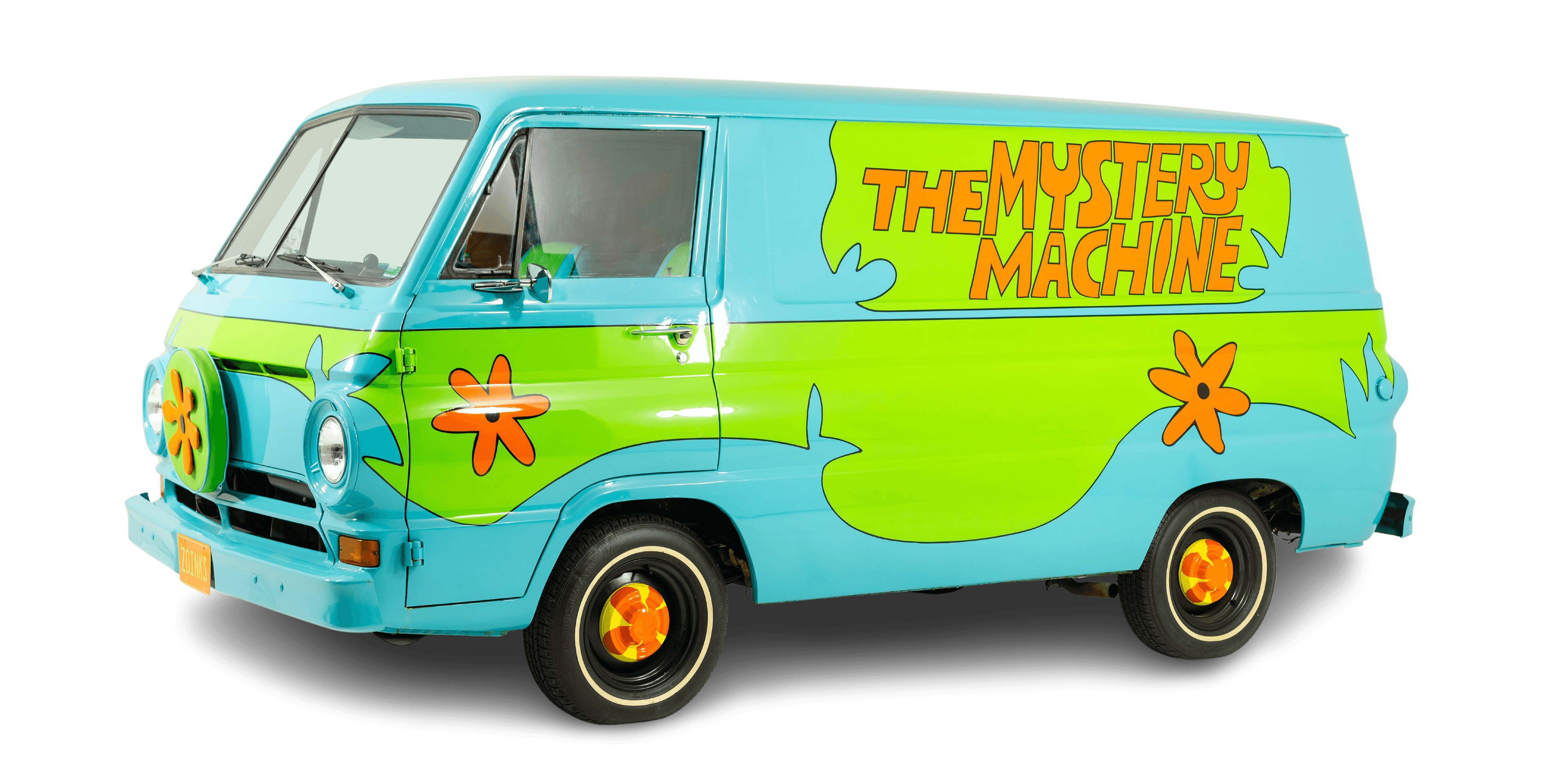 Mystery Machine 1969 Dodge Van from Scooby-Doo
