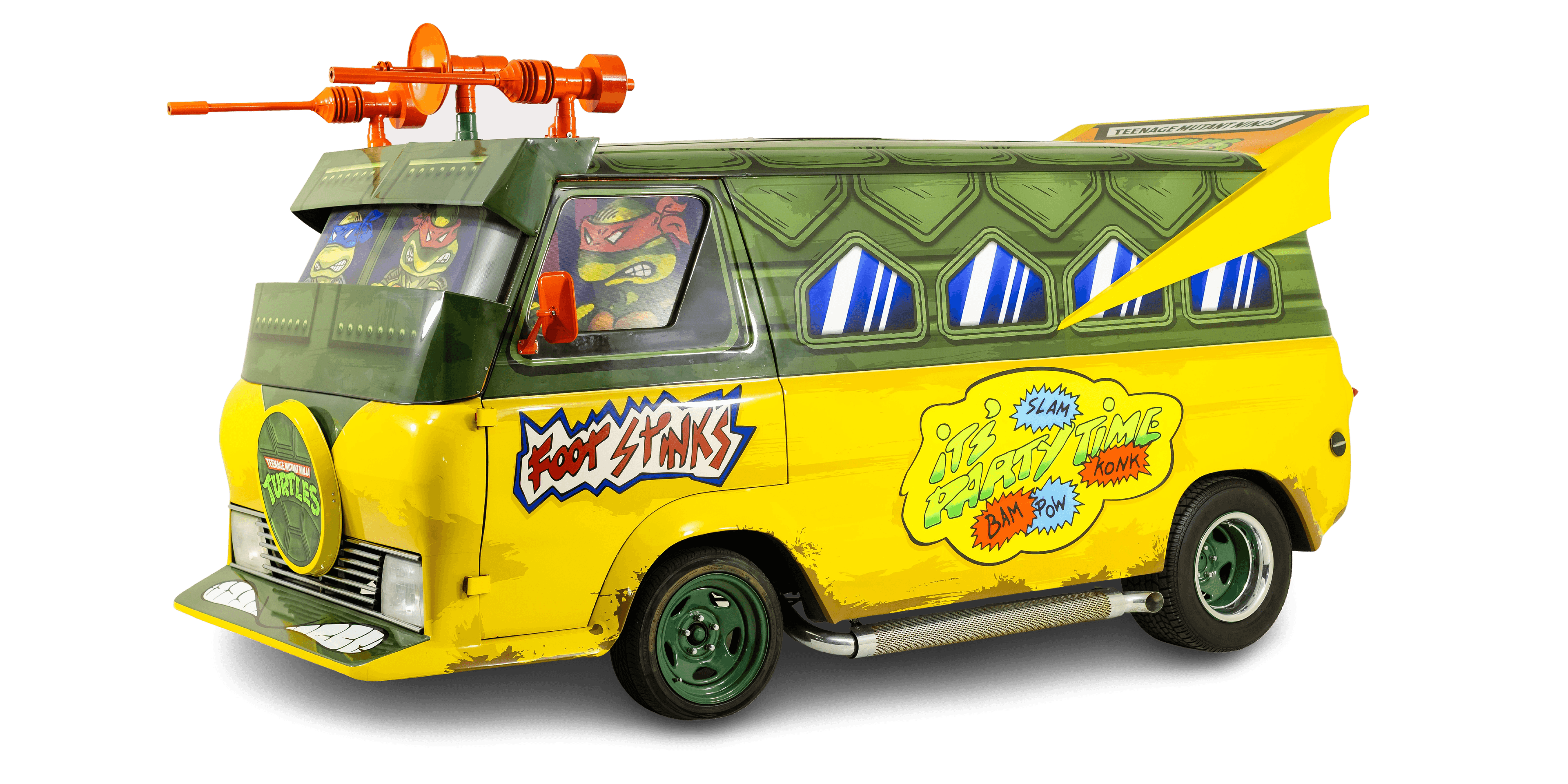 Turtle Van 1966 Ford E100 from Teenage Mutant Ninja Turtles
