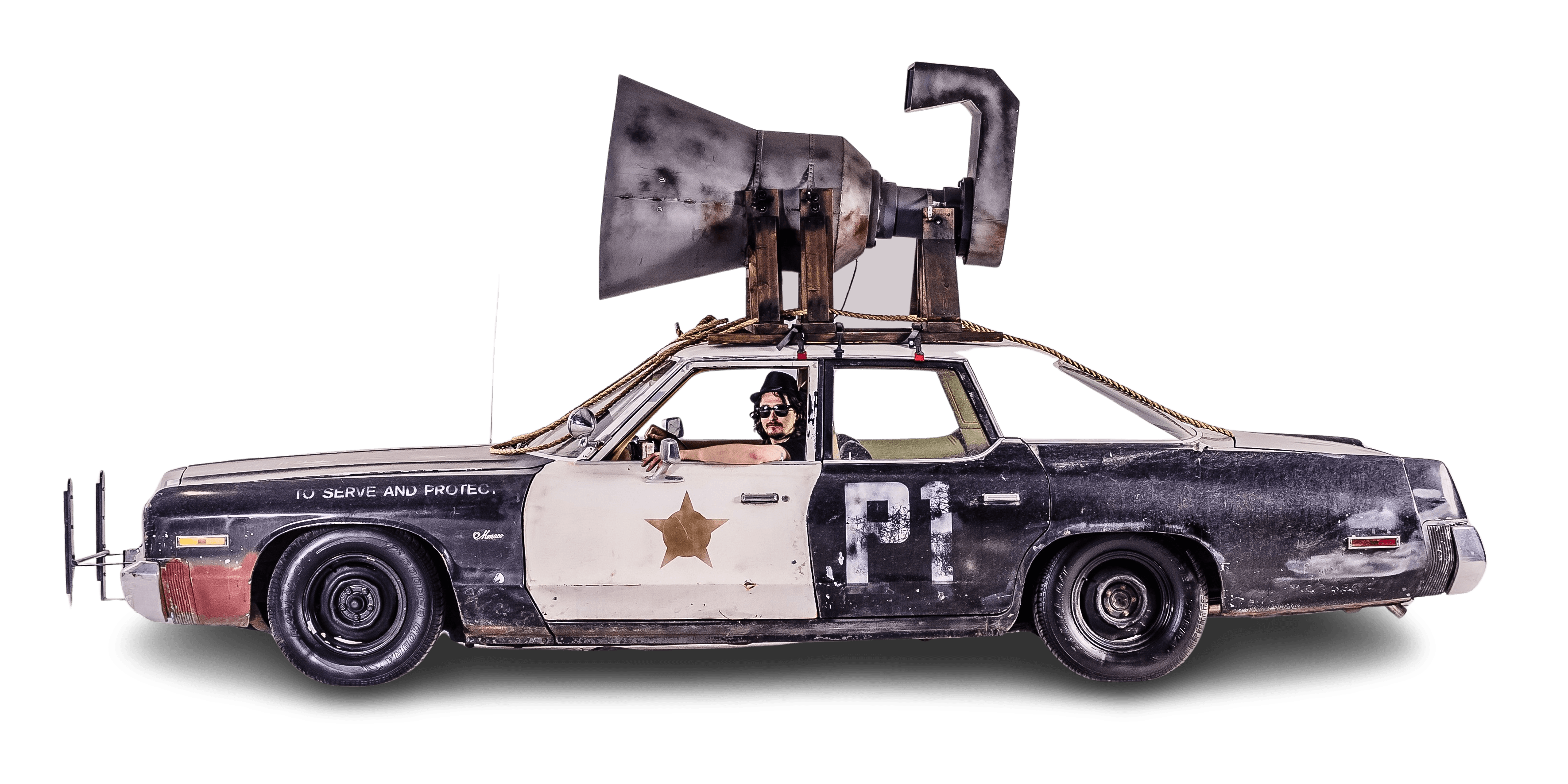 Bluesmobile 1974 Dodge Monaco from The Blues Brothers