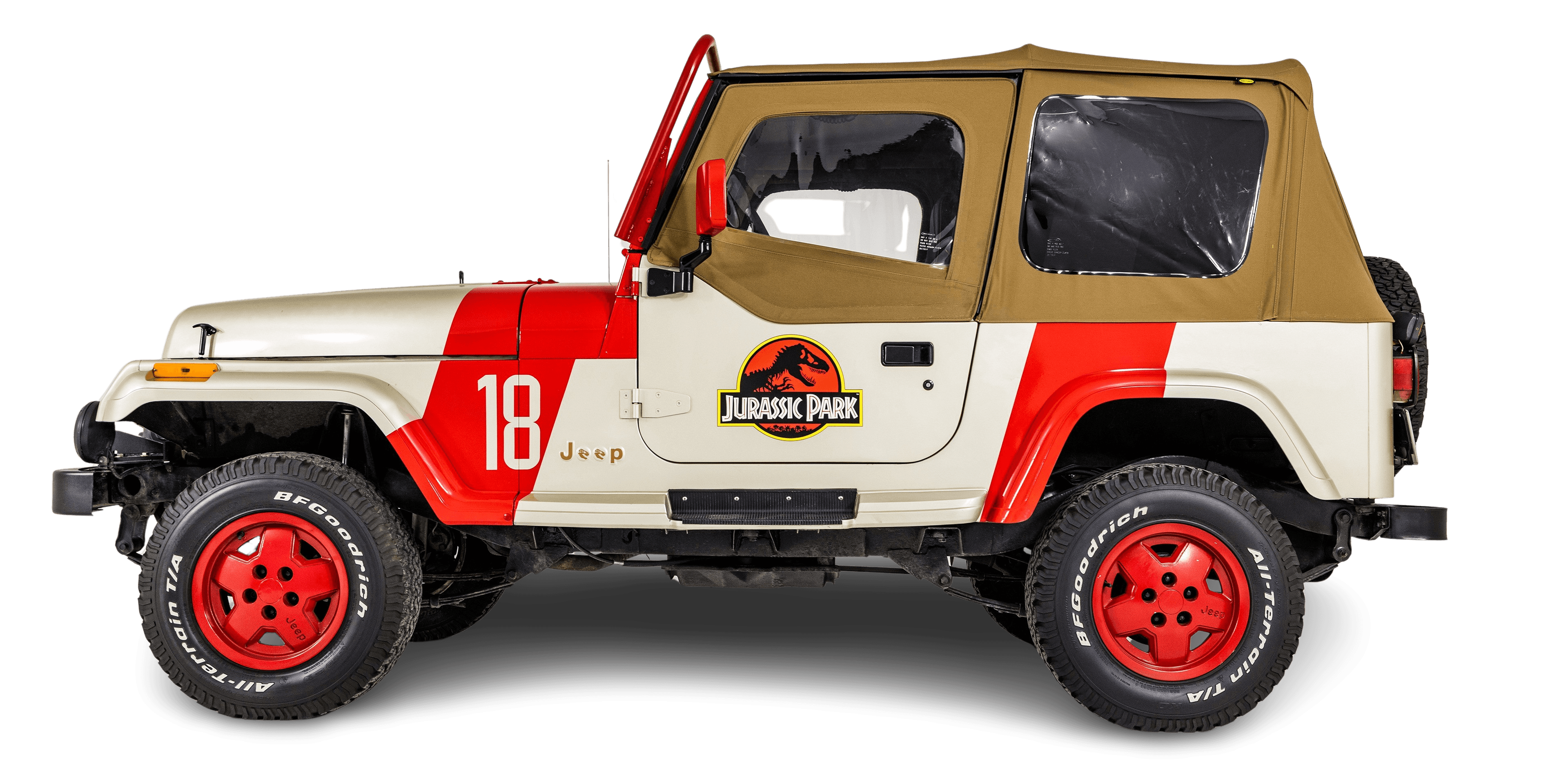 Jeep Wrangler from Jurassic Park