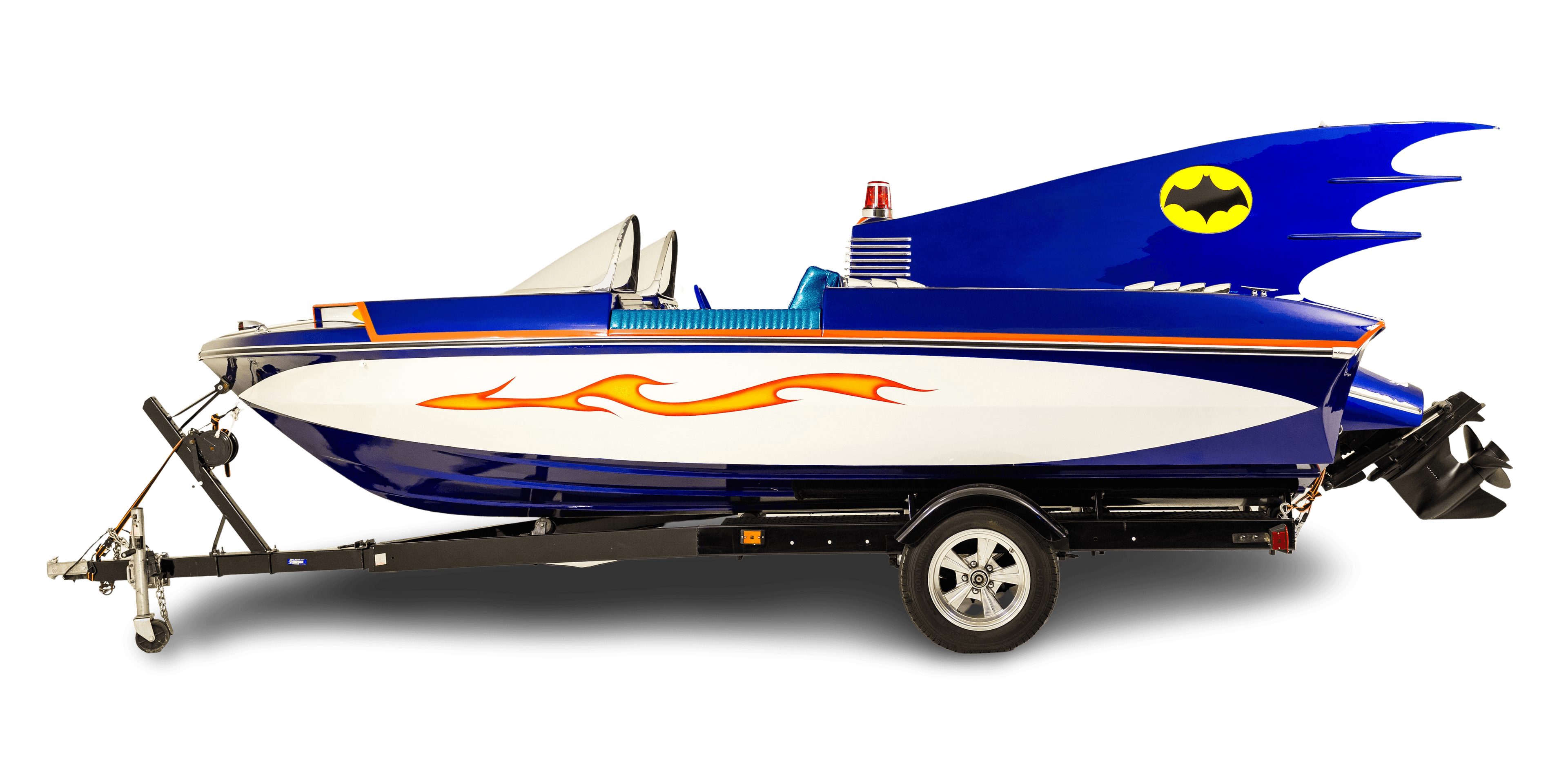 Batboat 1968 Glastron V-174 from Batman 1966