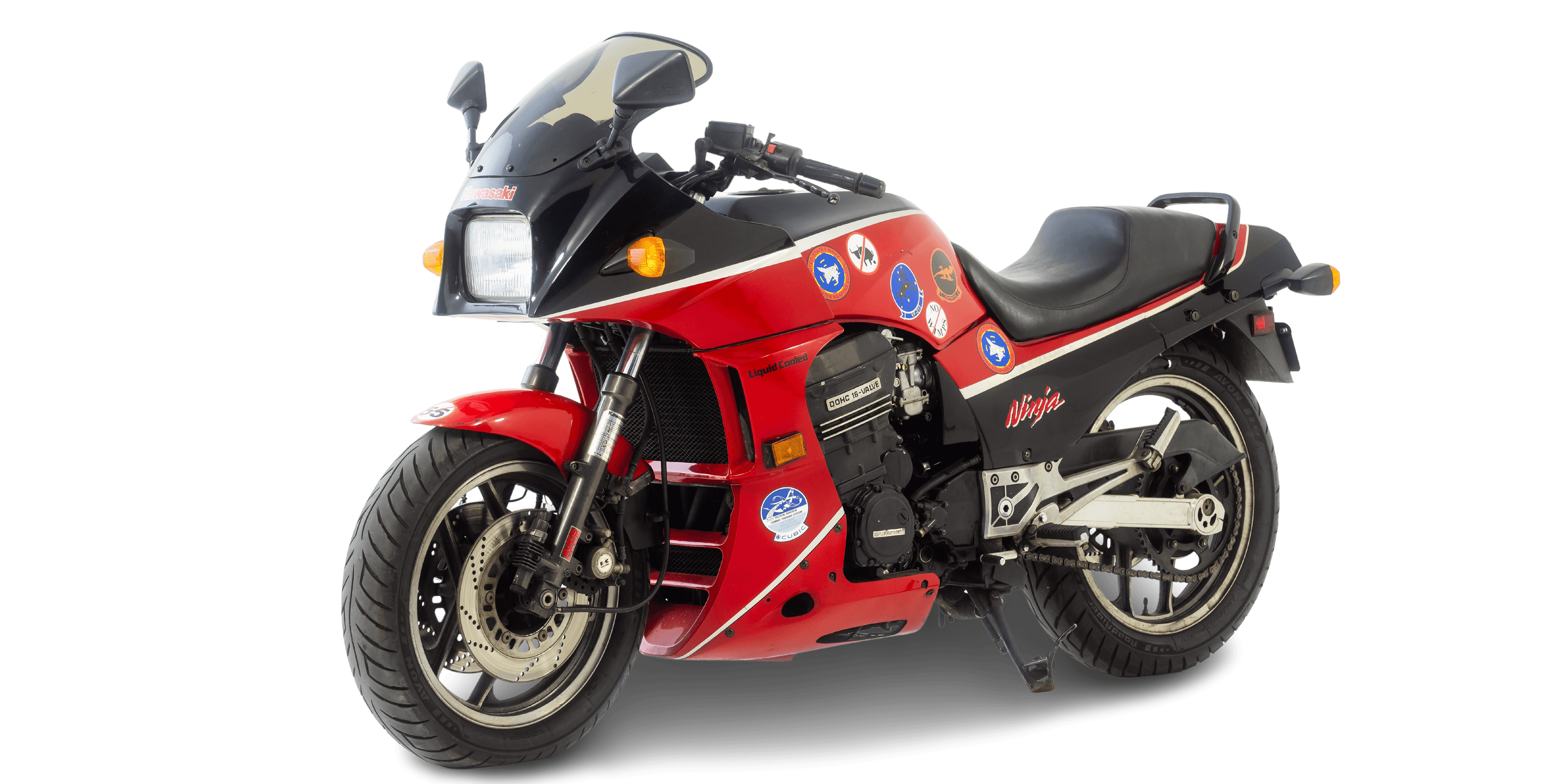 Kawasaki GPZ900 from Top Gun