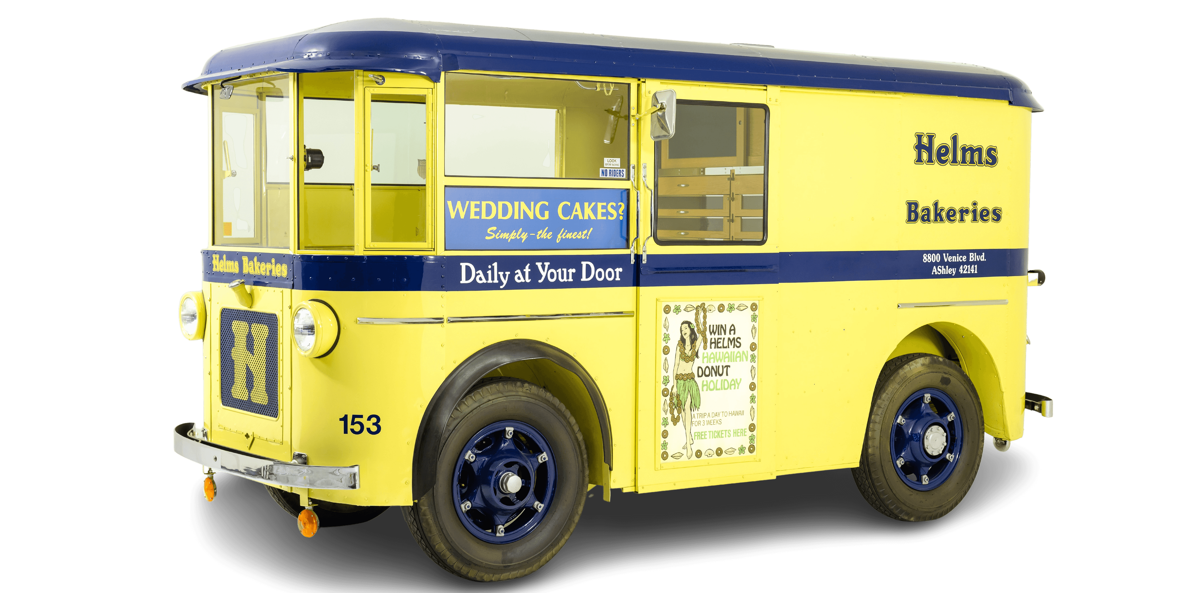 1936 Twin Coach Helms Bakery delivery truck