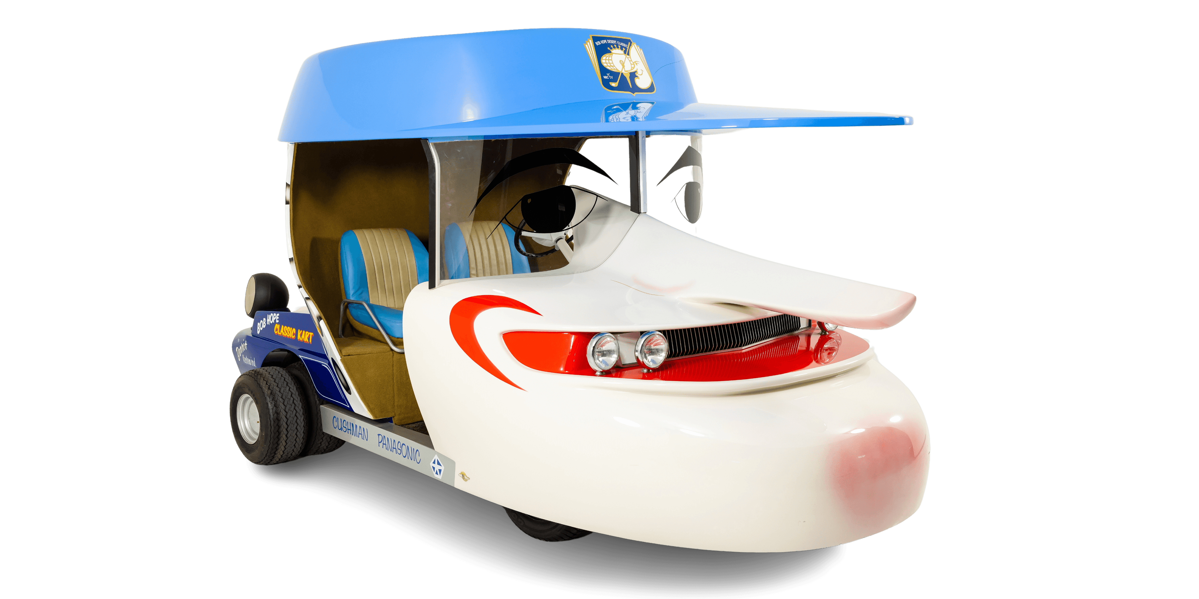 Custom golf cart owned by Bob Hope